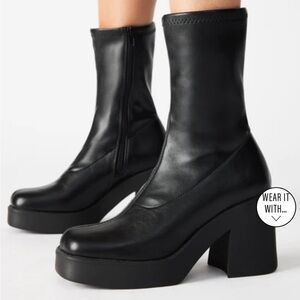 Steven Madden - KLAYTON BLACK (Booties) 8.5